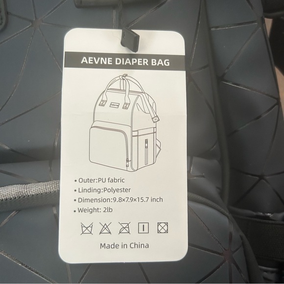 🍭Aevine Disper Bag/backpack usb speaker pockets insulated - Picture 6 of 11